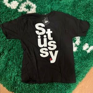 NWT Stussy black t shirt